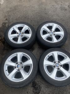 BMW e46 318i rims and tyres