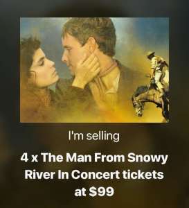 Man from snowy river crown theatre