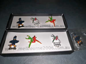 2006 Melbourne Cmwealth Games Badges.