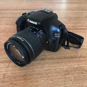 Canon EOS 1100D 12.2 MP APS-C Digital SLR (DSLR) with EFS 18-55mm lens