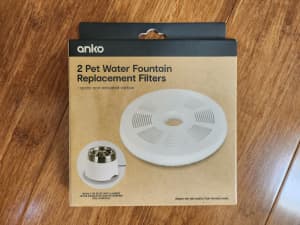 Kmart (anko) Pet Water Fountain Replacement Filters x 10