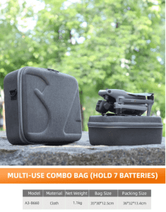 Sunylife Storage Shoulder Combo Carry Bag Case for DJI AIR 3