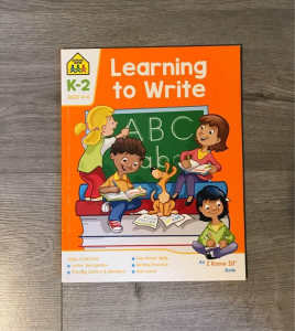 School Zone student workbook: Learning to write for ages 4 - 6