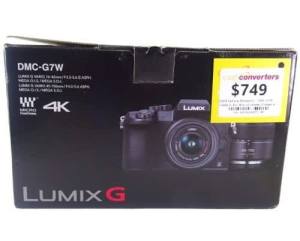 Panasonic Lumix G Dmc-G7w Black DSLR camera (028700226677)