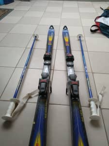 Skis And Poles Set 170 cm