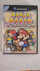 Paper Mario The Thousand Year Door Nintendo GameCube