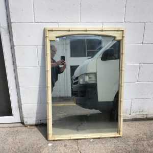 Vintage Thomasville Allegro Series Faux Bamboo mirror