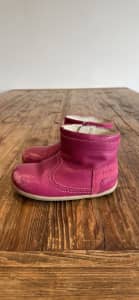 Bobux leather pink EU 22 winter boots