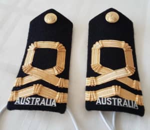 Royal Australian Navy Officers  Shoulder (Hard-boards) - 3 pair