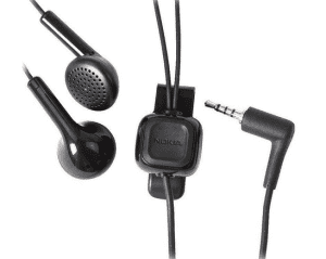 Nokia WH-101 HS-105 2.5MM Jack BK Stereo Handsfree Headset