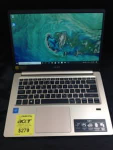 ACER SWIFT 1 LAPTOP - INTEL CELERON - GOLD - WITH CHARGER