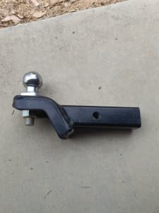 Tow bar tongue with 50mm tow ball