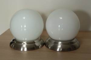 IKEA LILLHOLMEN Ceiling / wall lamps with nickel cover