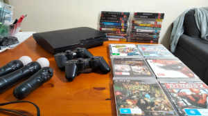 Playstation 3 (PS3) with Accessories and Games - Looking for good home