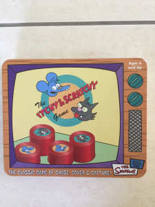 The Simpsons Itchy & Scratchy Game 2005 Limited Edition - Brand New 