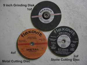 Grinding and Cutting Disc all 230mm 
