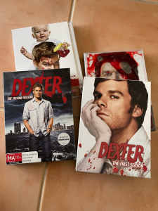 DVD's Dexter seasons 1-4