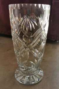 Lead Crystal Vase in perfect condition 
