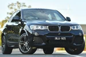 2018 BMW X4 F26 xDrive20d Coupe Steptronic Black 8 Speed Automatic Wagon