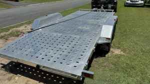 New2.0t Beavertail4.6x2mPerforatedDeck5500KgElectricWinchGalvanised