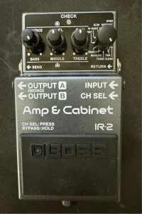 Boss IR-2 Amp and Cab pedal - great condition