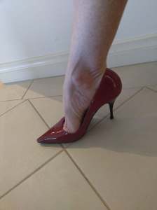 Dolcis Red Hi heels