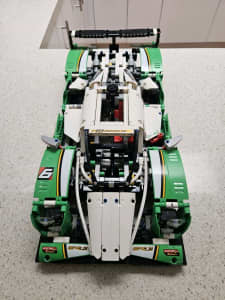 Lego Technic Lemons race car.