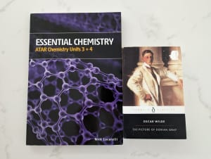 Year 12 Textbooks (Chemistry, English)
