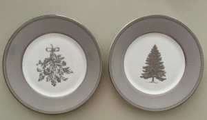 2 Wedgwood 20cm Christmas Plates RRP $139 (8 Avail)-FIXED PRICE