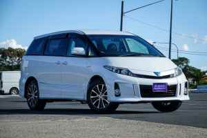 2012 Toyota Estima AHR20W Aeras Hybrid White Constant Variable Wagon