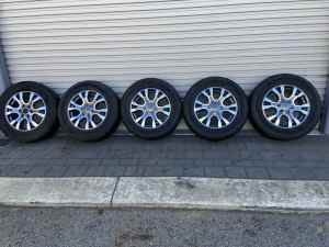 Ford Ranger 18inch alloy wheels and tyres by 5