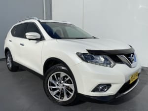 2016 Nissan X-Trail T32 Ti X-tronic 4WD White 7 Speed Constant Variable Wagon