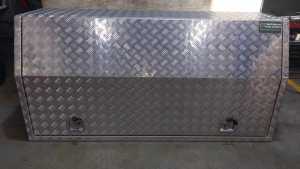 Checker Plate Aluminium Toolbox