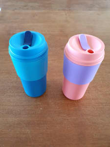 Tupperware commuter cups