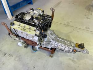 NEW FORD 4.6L SVT COBRA QUADCAM V8 ENGINE/MANUAL TRANSMISSION COYOTE