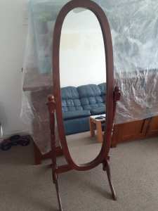 Tall Mirror On Stand