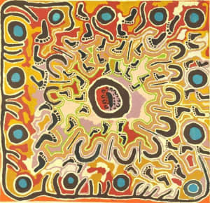 Aboriginal art - Christine West 2011