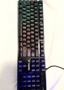 V Rapoo illuminated key keyboard gamer quality