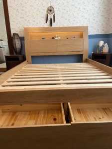Queen Bed Frame - 6 months old