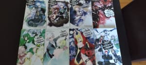 Yamada-Kun and the Seven Witches Manga and Danmachi Light Novels