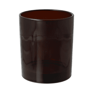 NEW & UNUSED!!! Amber Glass Candle Jars SMALL - Eroma