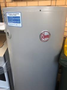 Rheem 250L (Glass) water heater