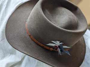 Akubra hat size 57 as new condition