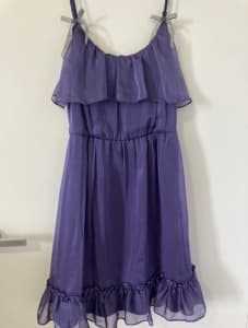 Review Purple Summer Dress - Size 8
