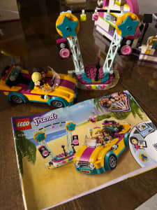 Lego Friends Andreas car and stage