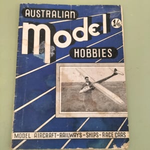 Vintage July 1949 Australian Model Hobbies magazine. 