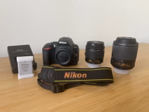 Nikon D5600 Lens - GREAT entry level set up