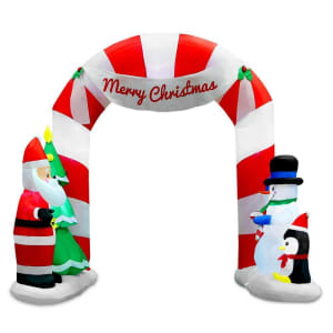 3M Christmas Inflatable Archway with Santa Xmas