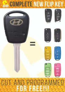 Hyundai Accent Remote Key - AFTERPAY Avail!! Butler Wanneroo Area Preview