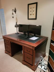 Solid Timber Desk 